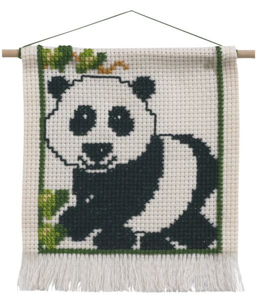 Borduurpakket MFK Panda 16 x 18 cm m/5119/18