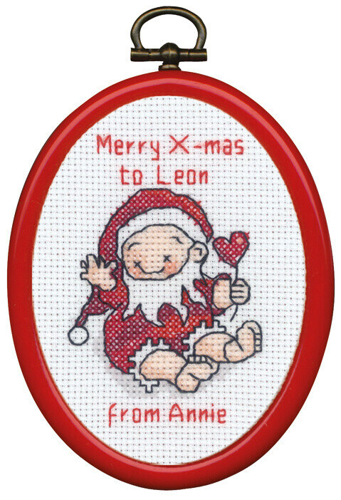 Borduurpakket Zittende kabouter m/5961/30 7 x 9 cm