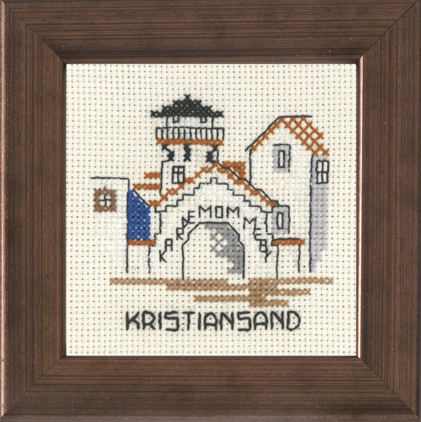 Borduurpakket Kristiansand 10 x 10 cm R5370