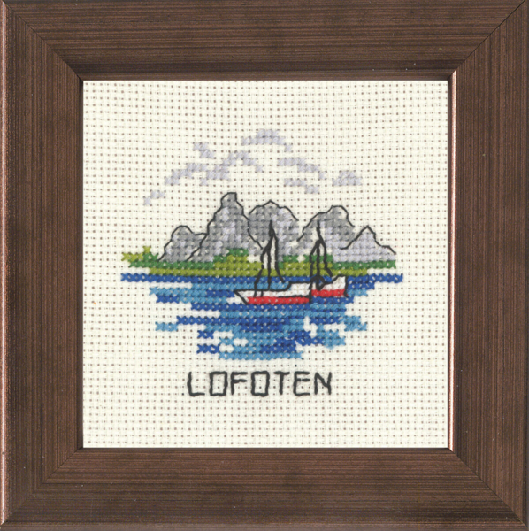 Borduurpakket Lofoten 10 x 10 cm R5370
