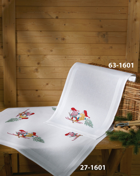 Borduurpakket Hier komt de boom 80 x 80 cm