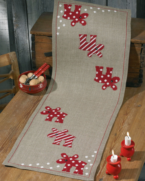 Borduurpakket Eland 36 x 99 cm