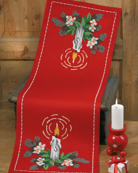 Borduurpakket Licht in deco 36 x 106 cm