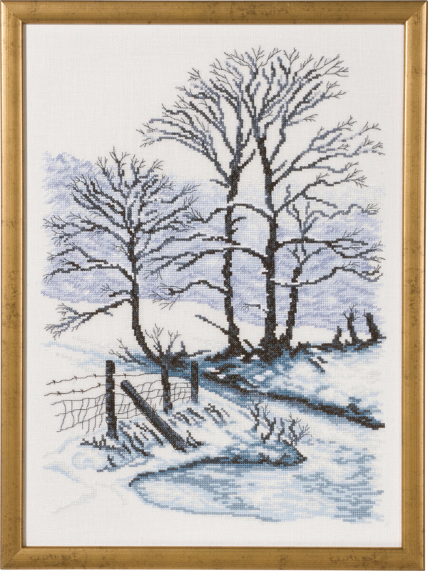 Borduurpakket Winter R5350 34 x 47 cm