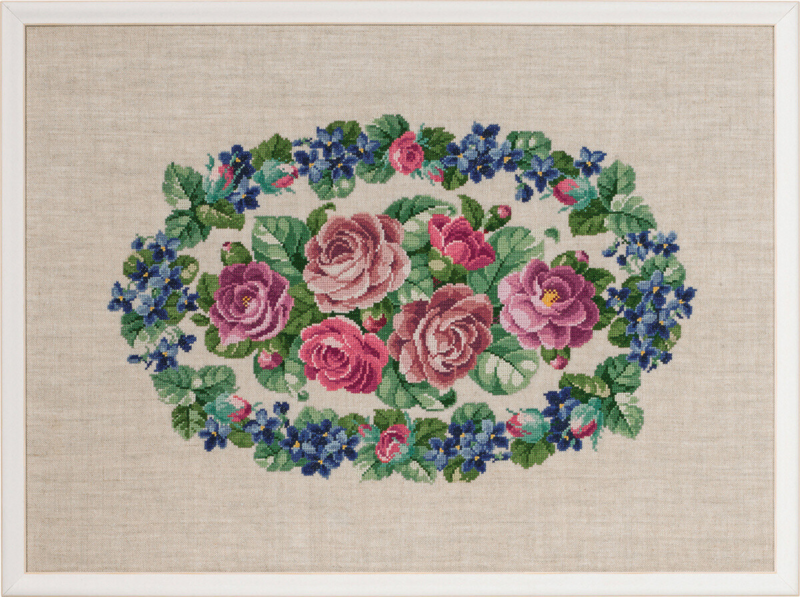 Borduurset Rozen 60 x 44 cm