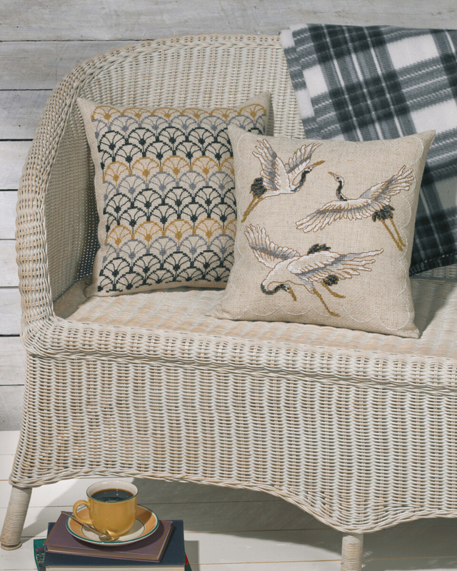 Borduurpakket Ventilator in kleuren 40 x 40 cm