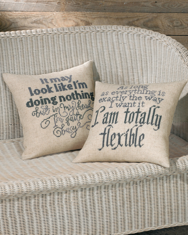 Borduurpakket Totally flexible 40 x 40 cm