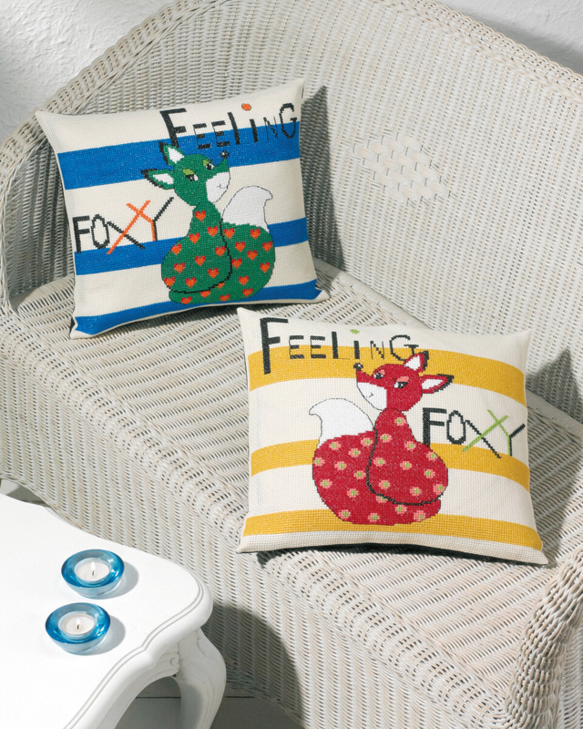 Borduurset Feeling Foxy 40 x 35 cm