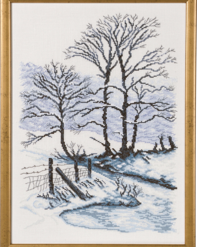 Borduurpakket Winter R5350 34 x 47 cm