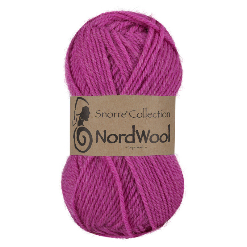 Viking Snorre NordWool 174 Donker roze