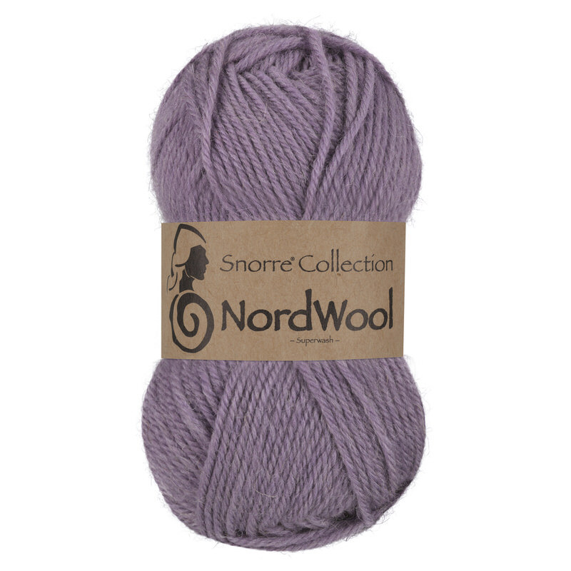 Viking Snorre NordWool 168 Donker lila