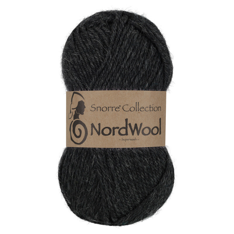 Viking Snorre NordWool 117 Houtskool grijs