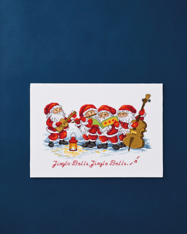 Borduurpakket Kabouter Orkest 34 x 24 cm