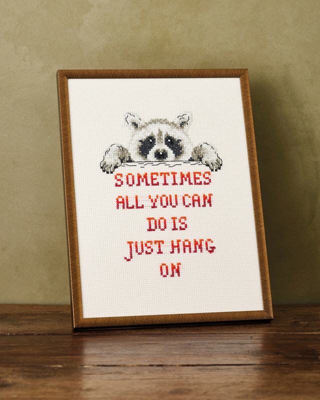 Borduurset Wasbeer R5703 18 x 24 cm