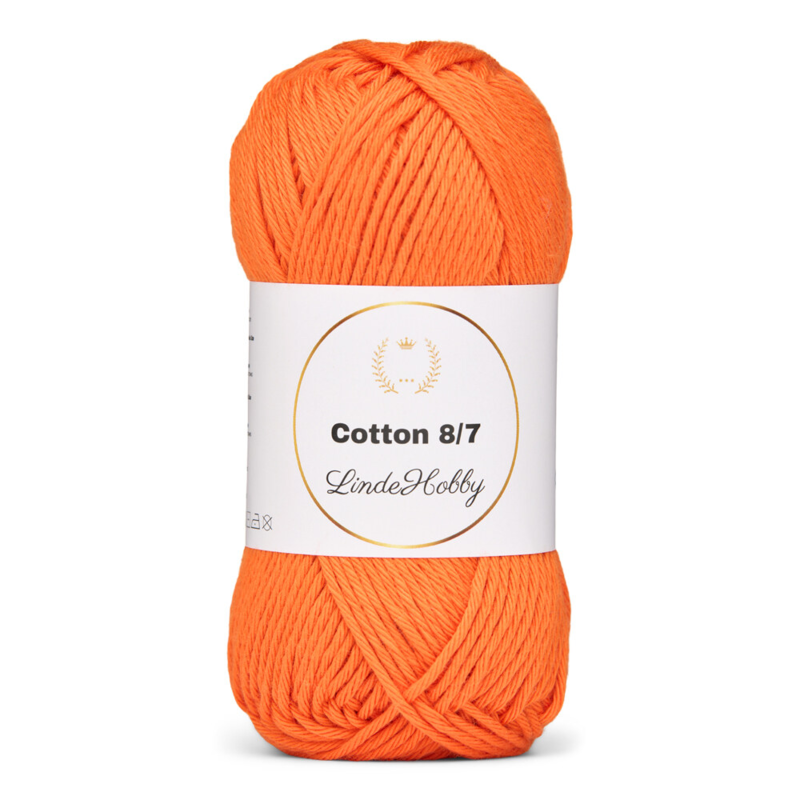 LindeHobby Cotton 8/7 043 Orange