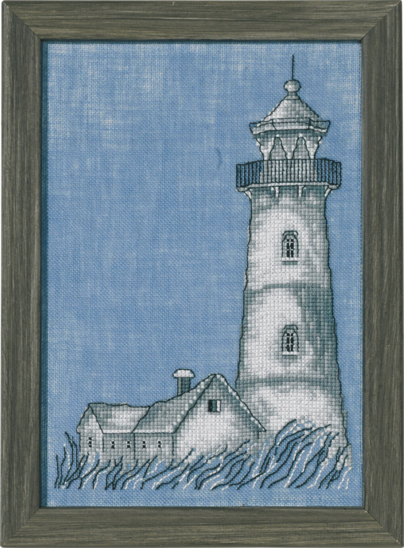 Borduurpakket VUURTOREN 2 R5396 15X22 cm