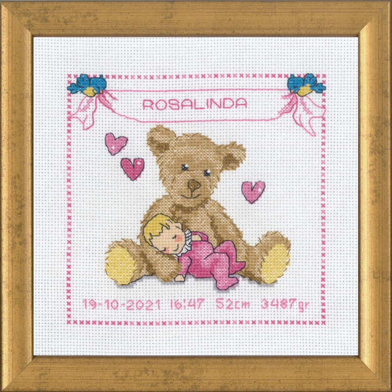 Borduurpakket Rosalinda R5500 19 x 19 cm