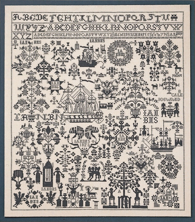 Borduurpakket Naamdoek 65 x 72 cm