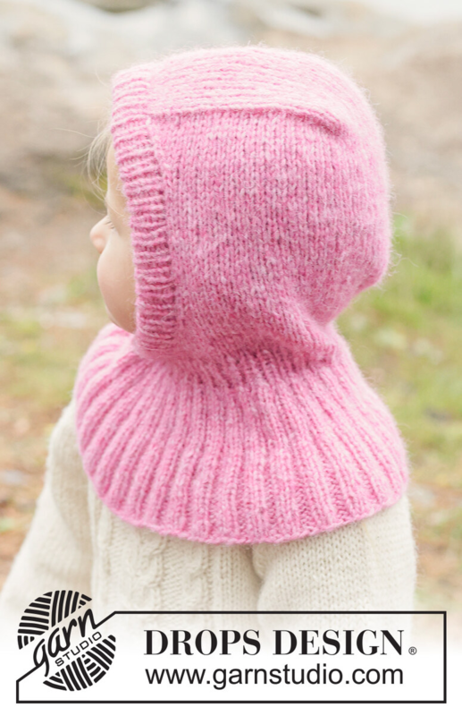 50-7 Dream Petal Balaclava by DROPS Design