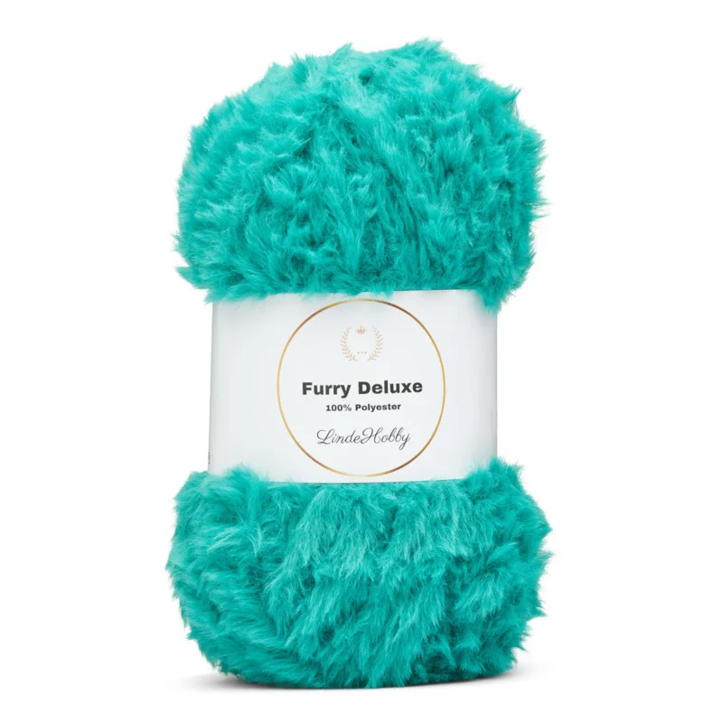 LindeHobby Furry Deluxe 19 Tropisch Blauwgroen