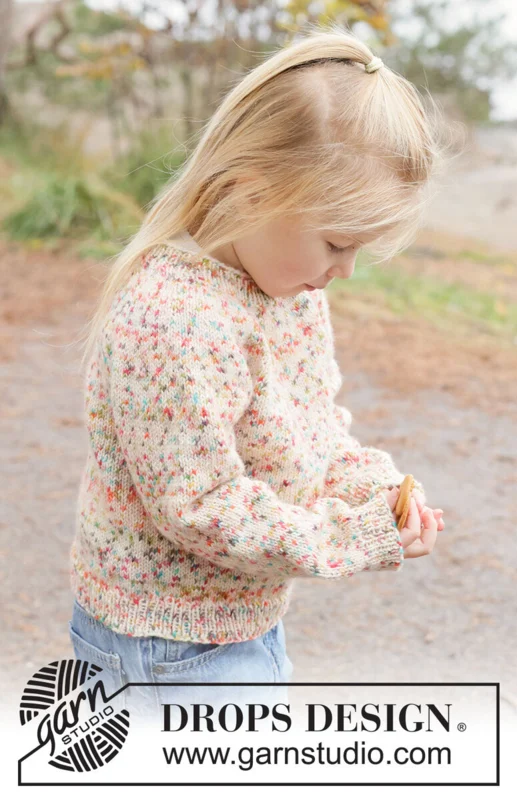 50-13 Sunset Sprinkles Sweater by DROPS Design