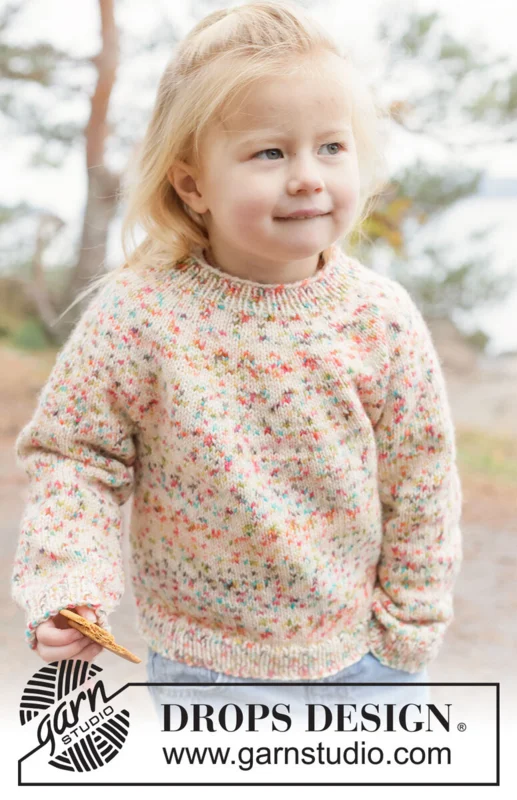 50-13 Sunset Sprinkles Sweater by DROPS Design