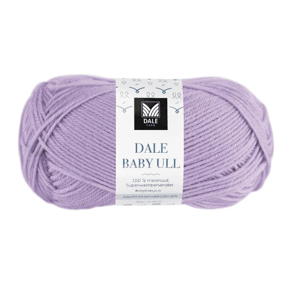 Dale Baby Ull 8532 Licht lavendel