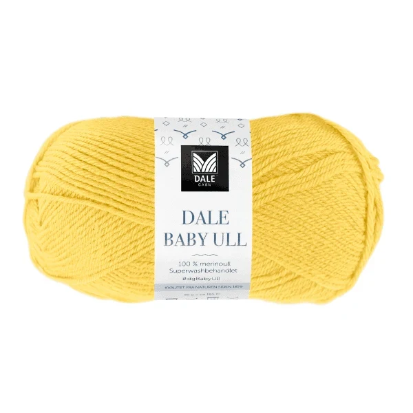 Gjestal Baby Ull 8535 Geel
