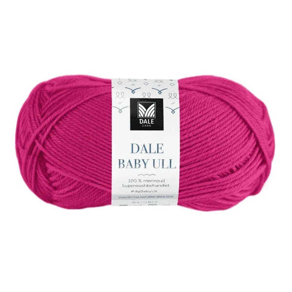 Gjestal Baby Ull 8534 Roze