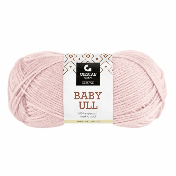 Gjestal Baby Ull 8560 Poederroze