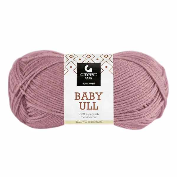 Gjestal Baby Ull 8502 Oudroze zacht
