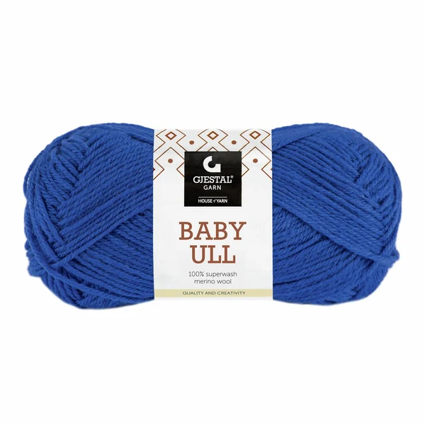 Gjestal Baby Ull 8540 Koningsblauw
