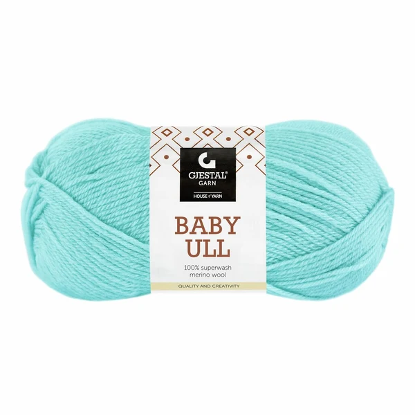 Gjestal Baby Ull 8546 Caribisch blauw