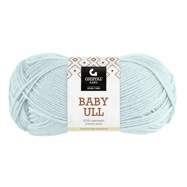 Gjestal Baby Ull 8558 Lichtblauw