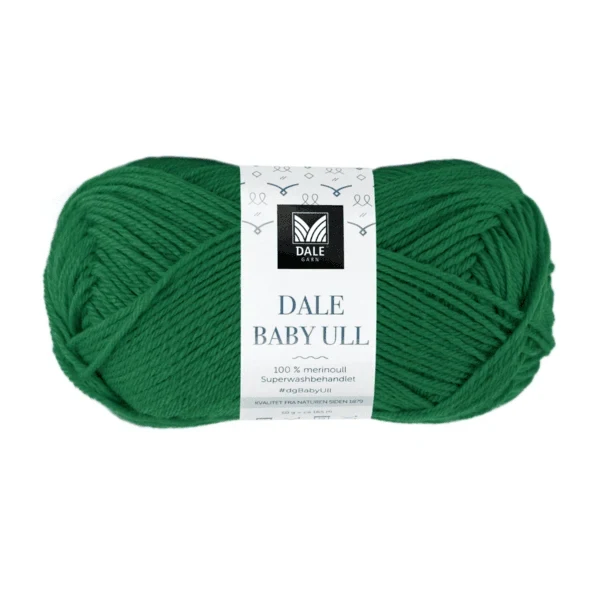 Gjestal Baby Ull 8542 Flessengroen