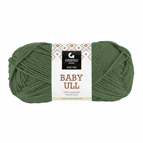 Gjestal Baby Ull 8563 Legergroen