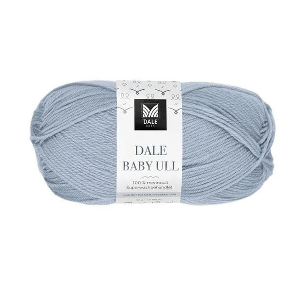 Dale Baby Ull 5931 Stoffig blauw