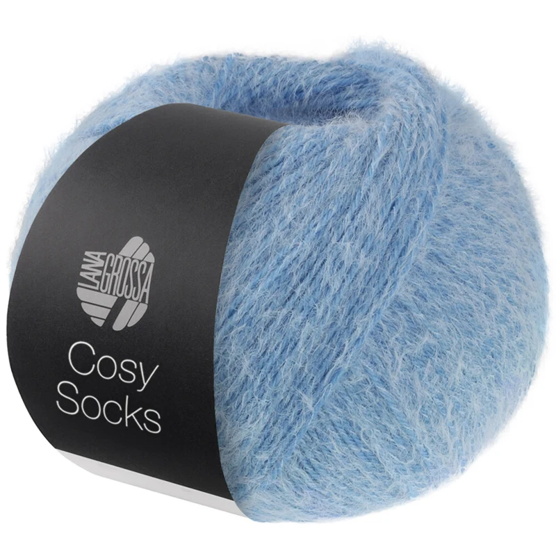 Lana Grossa Cosy Socks 04 Lichtblauw