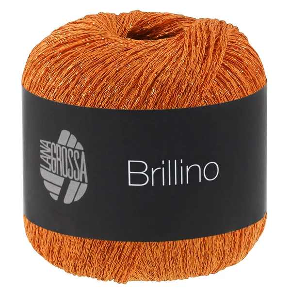 Lana Grossa Brillino 46 Bruinoranje