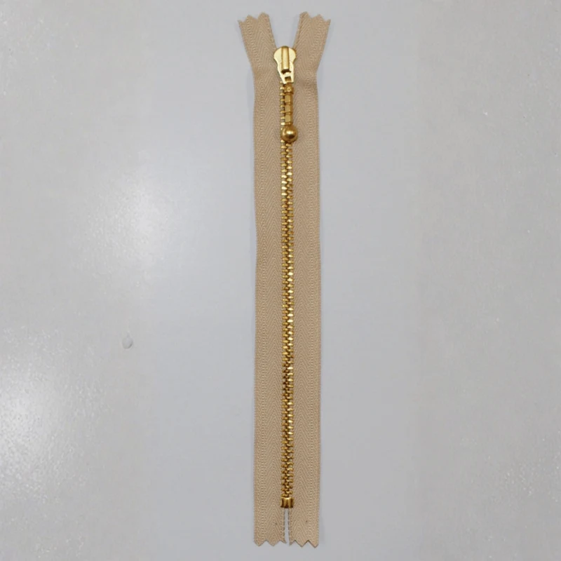 YKK Vaste Rits, Messing, 4 mm 572 Zand