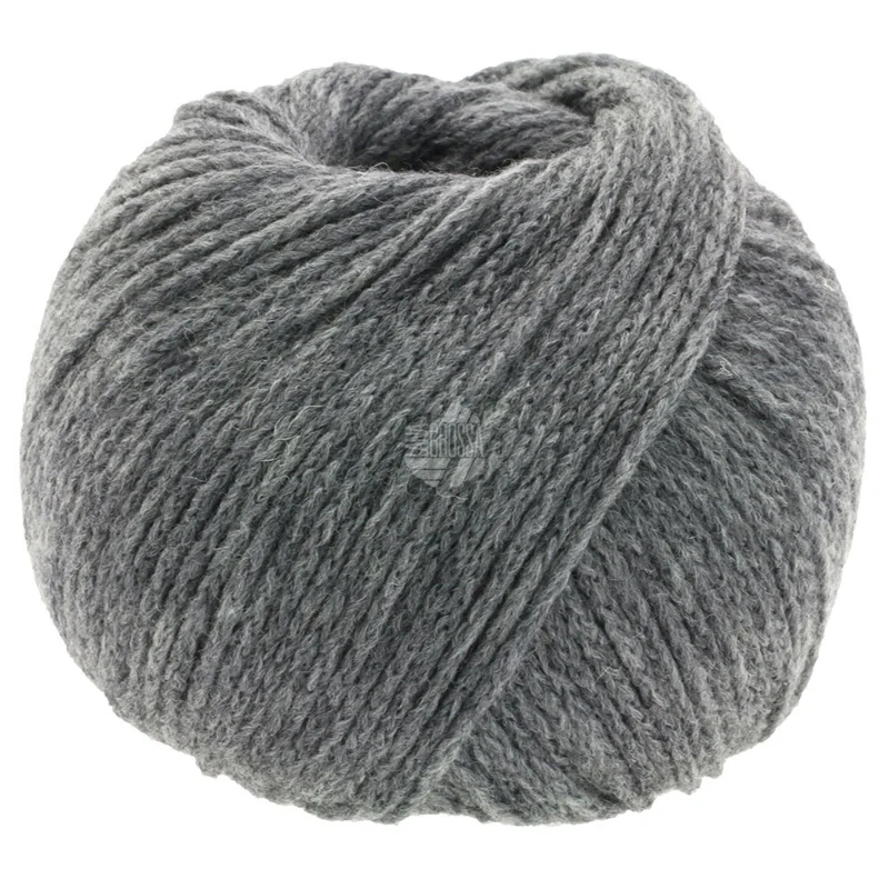 Lana Grossa Cool Merino 12 Donkergrijs