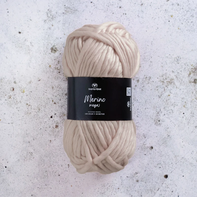 Svarta Fåret Merino Mega 14 Soft girl-beige