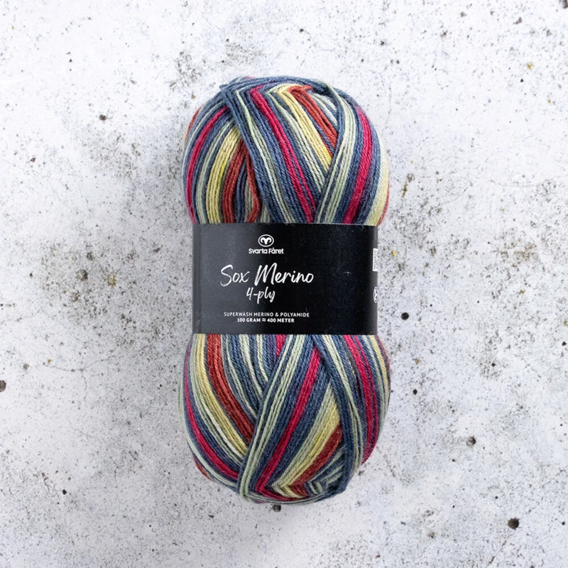 Svarta Fåret Sox Merino 4 ply 20 Ciderpers