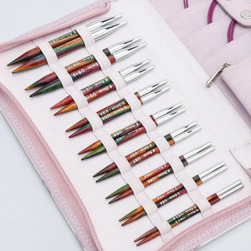 KnitPro Symfonie 2 Verwisselbare Rondbreinaalden Set, Special Deluxe, 10 cm