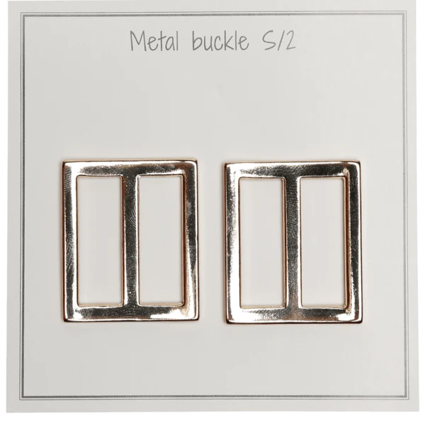 Go Handmade Metalen Gesp 31 x 28 mm, Goud