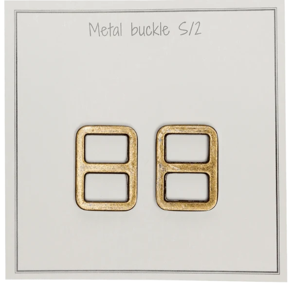 Go Handmade Metalen Gesp 25 x 19 mm, Brons