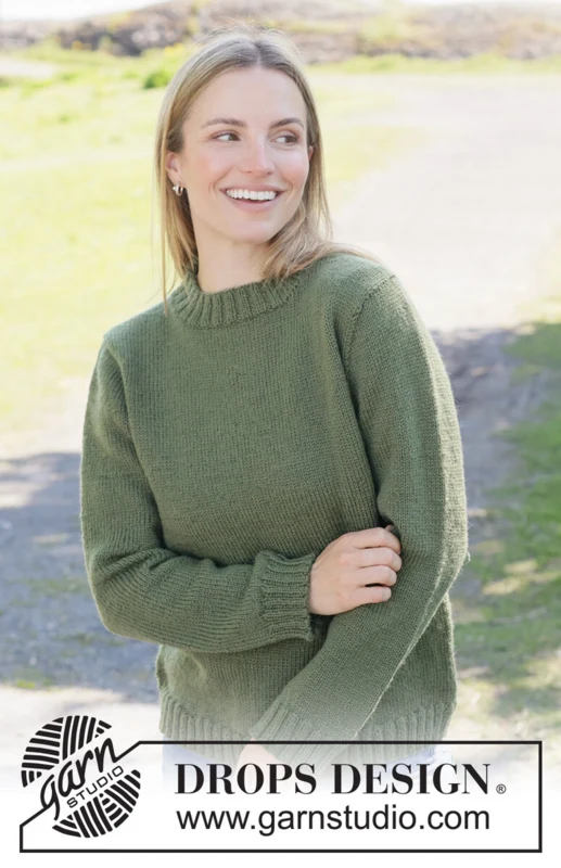 271-34 Autumn Hunter Sweater by DROPS Design — 4