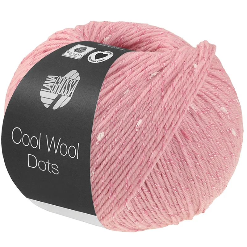 Lana Grossa Cool Wool Dots 06 Roze
