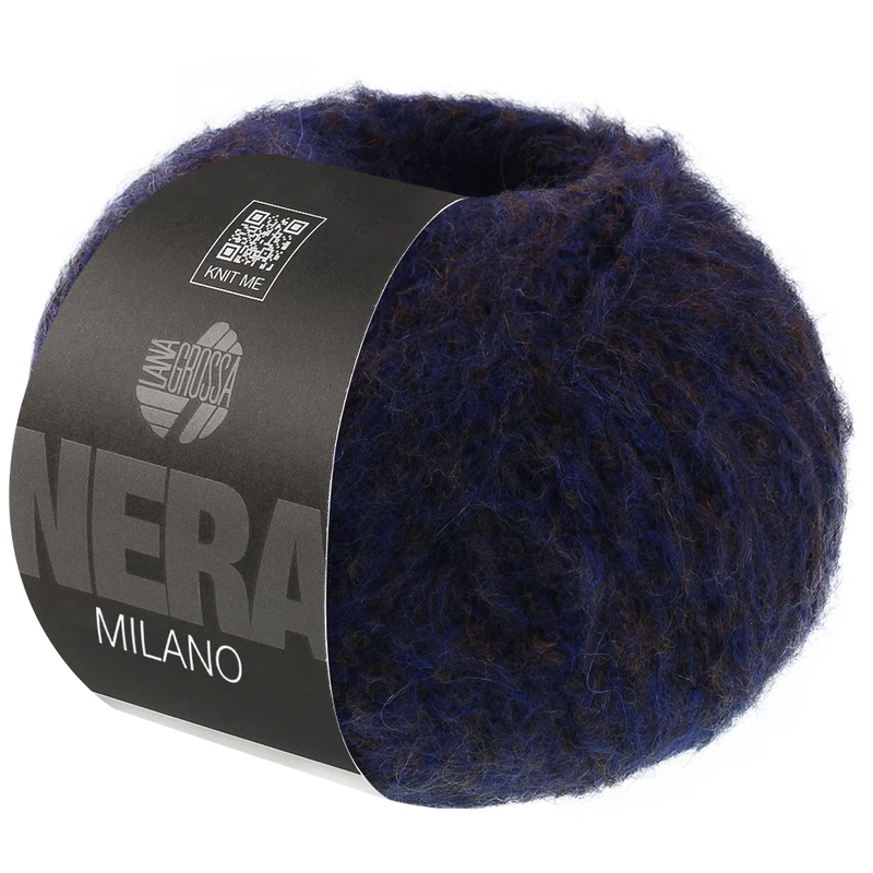 Lana Grossa Milano 11 Blauw/bruin gemêleerd