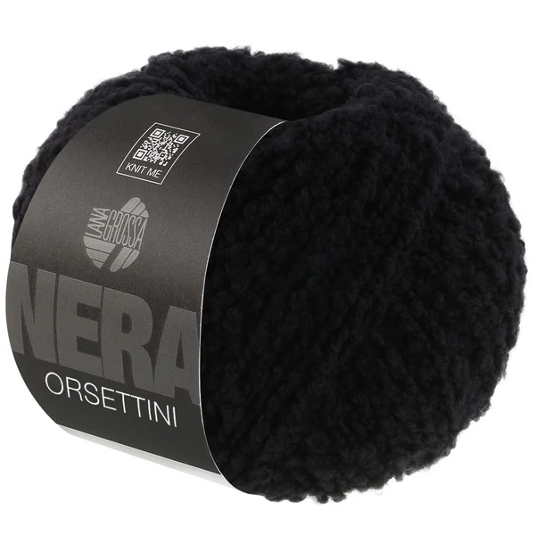 Lana Grossa Orsettini 06 Zwart